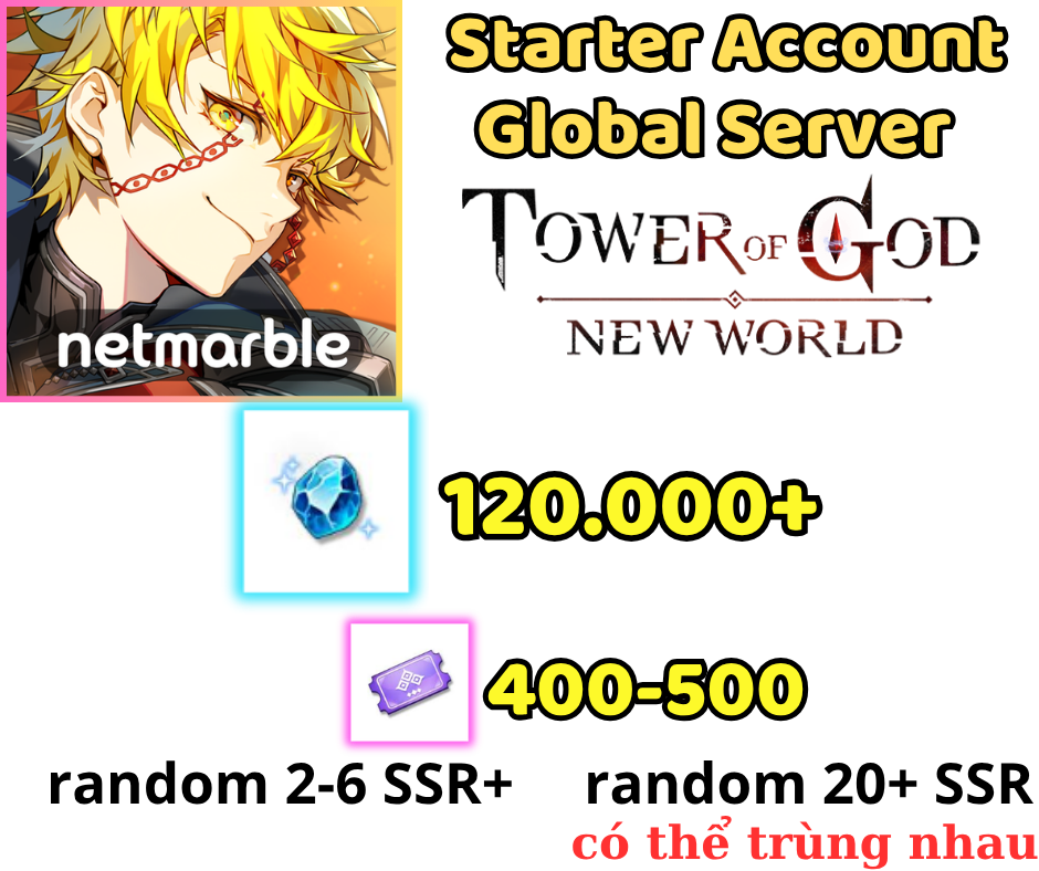 Tower Of God: New World 120k Gem